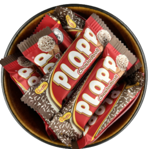 chokolade kugler - Plopp