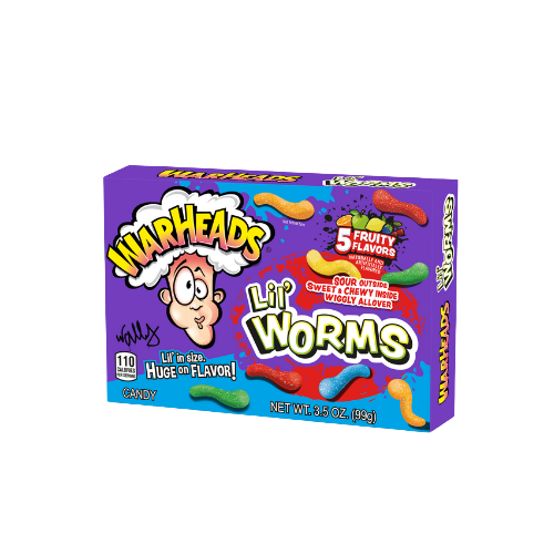 slik I Warheads - Lil' Worms 99g I Slikbilen